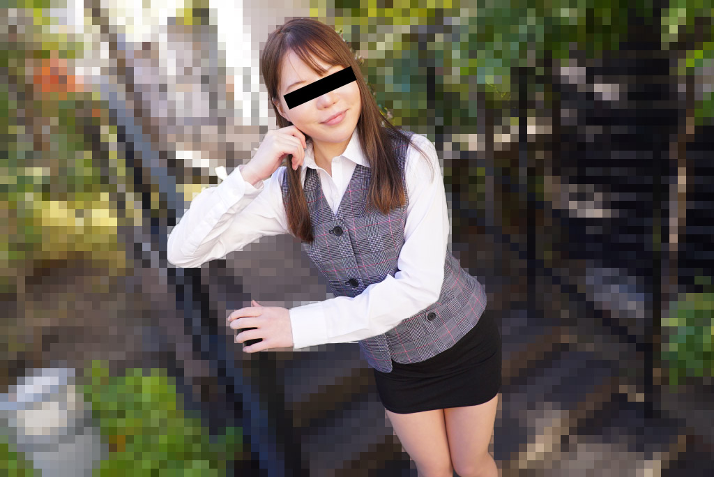 会社帰りのミニスカパイパン受付嬢と中だしセックス！