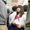 満員電車で羽交い絞めにされセーラー服の下から見えた乳首を強●開発される爆乳女子○生 夕美しおん - サンプル画像 - 5