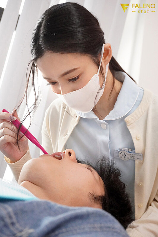 歯科衛生士ねねさんは実はすんごくベロちゅう魔 患者の口内べちょ舐め食べ！ 吉高寧々 - サンプル画像 - 2