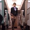 「制服・下着・全裸」でおもてなし またがりオマ○コ航空 - サンプル画像 - 3
