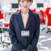 超敏感なスケベなマ○コにいきなり突撃！ 巨根チ○ポで即ハメ！4本番 照れ屋ショートカット グッズ事業部 入社2年目柴崎はる - サンプル画像 - 20