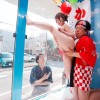 マジックミラー号 どこよりも熱い夏祭り到来！！ 花火大会へ向かうピチピチスレンダー美女限定 赤面羞恥 浴衣野球拳対決2023！ - サンプル画像 - 19