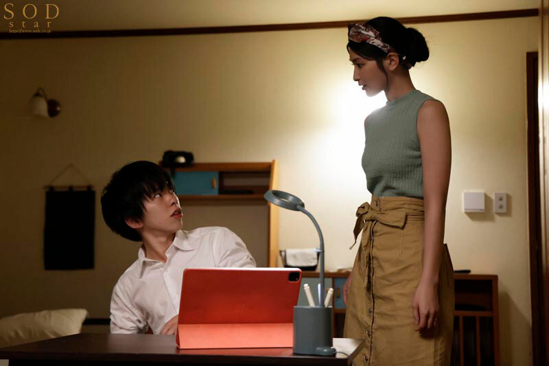 童貞の僕とキスの練習に付き合ってくれた旦那持ちの姉。暴走して中出しし続けた。SODstar×桃色かぞく 本庄鈴 - サンプル画像 - 13