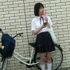 自転車通学○学生尾行拉致野外レ●プ映像 - サンプル画像 - 1