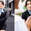 パンスト美脚CA 固定ディルド利き竿ゲーム！驚異的マ○コ感覚でズバリ当てたら賞金GET！罰ゲームは5本のチ○ポと強●乱交SEX！？ 森沢かな - サンプル画像 - 1
