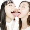 濃厚唾液汁レズ接吻 - サンプル画像 - 9