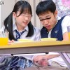 スカートの中はノーパン穴開きストッキングでいつでもウェルカム状態！ボクの教え子は真面目なガリ勉だと思ったらチ○ポ大好き淫乱女子○生だった！ - サンプル画像 - 4