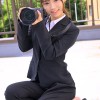 職業制服。働く女の子と仕事着姿で性交したい。 大切な仕事着に精液ぶっかけて、ごめんね。 渡来ふう - サンプル画像 - 1