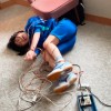 通電ワイヤーショック洗脳実験 部活終わりの少女に電極巻き付け、瀕死寸前パブロフマインドコントロール。 佐野なつ - サンプル画像 - 6