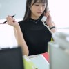憧れの美人秘書が社長に犯●れているのを目撃！！ 絶対に許せない！！と思ったのに…勃起が収まらず、おこぼれSEXさせてもらう最低な僕。 明日葉みつは - サンプル画像 - 15