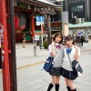 たんぽぽ☆プレゼンツ！ド田舎から東京に修学旅行で来ていたイケてる女子校生とパコパコする物語 すみれ＆ひかる編 - サンプル画像 - 2