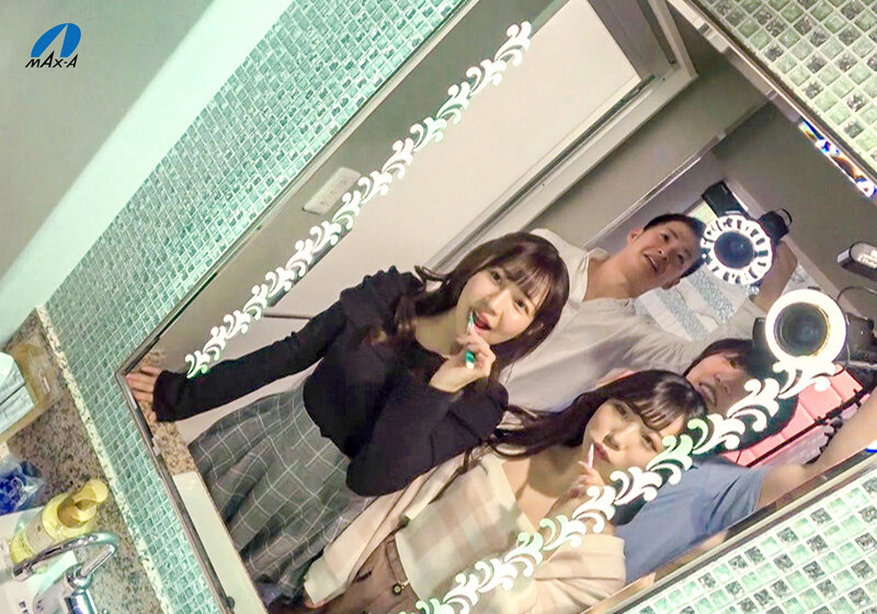 AV女優とAV男優 本気のリアル合コンモニタリング 尾崎えりか・末広純・流川莉央 - サンプル画像 - 4