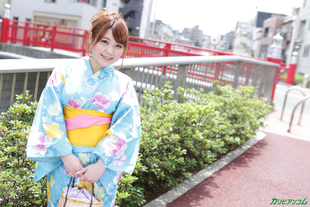 サマーヌード 〜浴衣姿の茉莉とイチャイチャファック 思い出の夏セックス〜 - サンプル画像 - 1